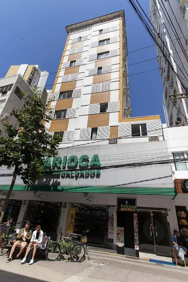 Clr23 -Calcadao, 1Dorm Climatizado, Wi-Fi, Garagem Apartment Balneario Camboriu
