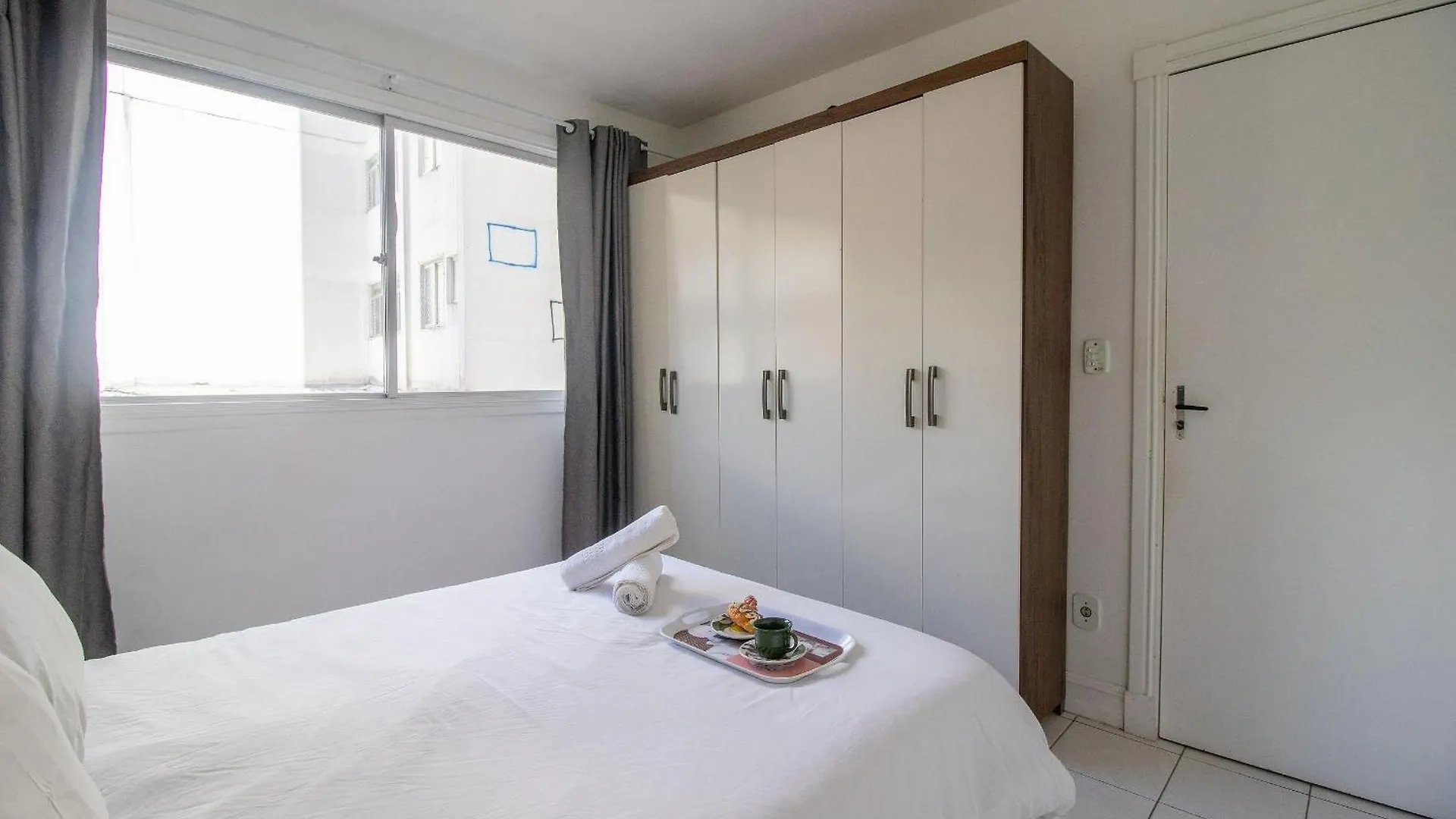 Clr23 -Calcadao, 1Dorm Climatizado, Wi-Fi, Garagem Apartment Balneario Camboriu