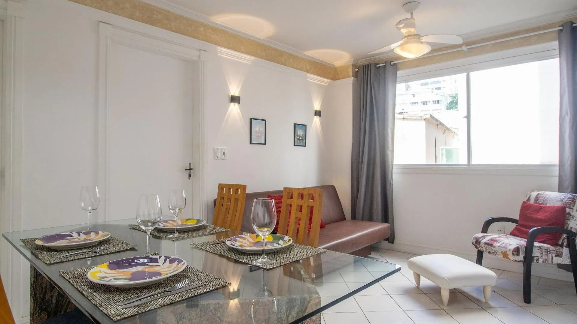 Clr23 -Calcadao, 1Dorm Climatizado, Wi-Fi, Garagem Apartment Balneario Camboriu