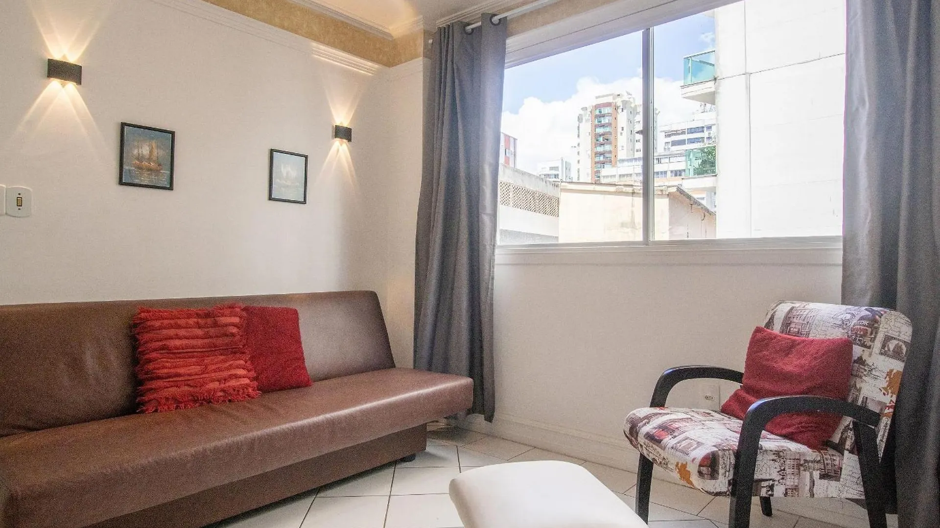 Clr23 -Calcadao, 1Dorm Climatizado, Wi-Fi, Garagem Apartment Balneario Camboriu