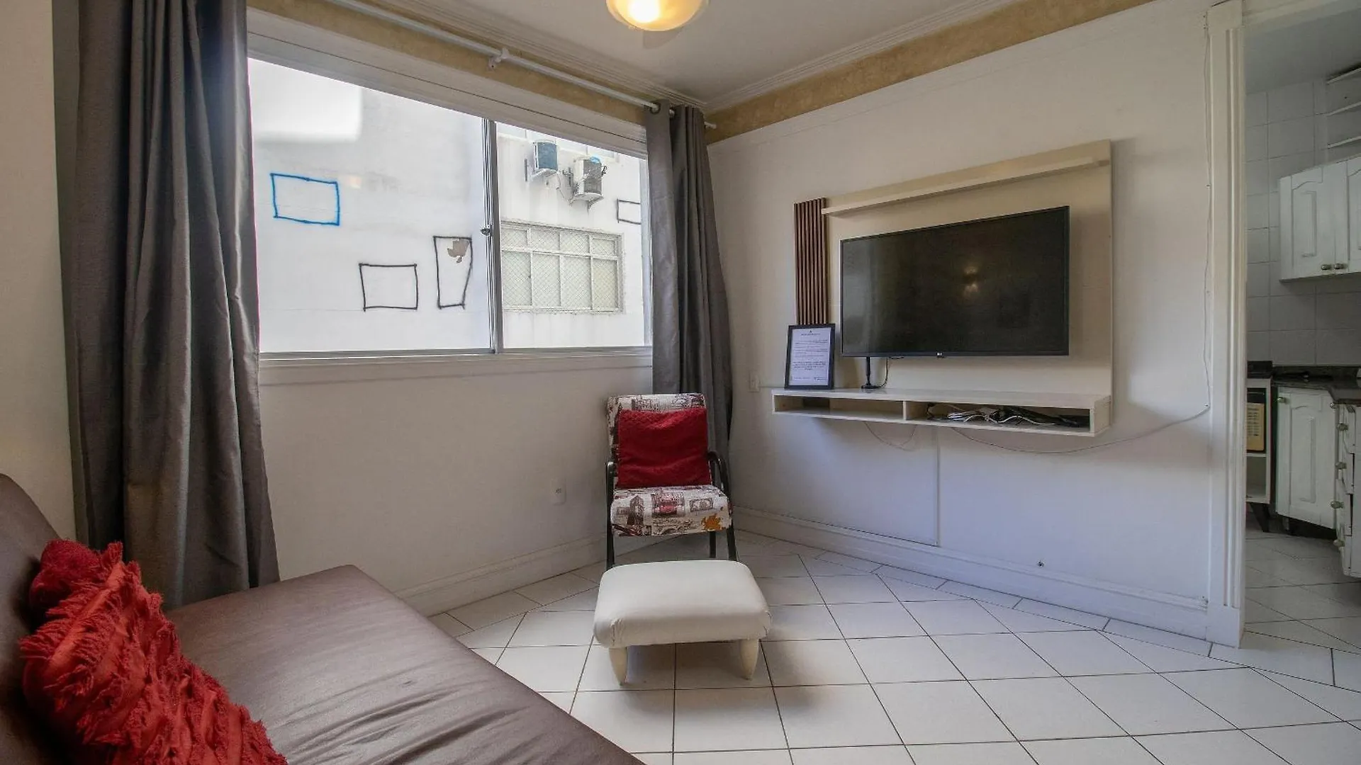 Clr23 -Calcadao, 1Dorm Climatizado, Wi-Fi, Garagem Apartment Balneario Camboriu 0*,