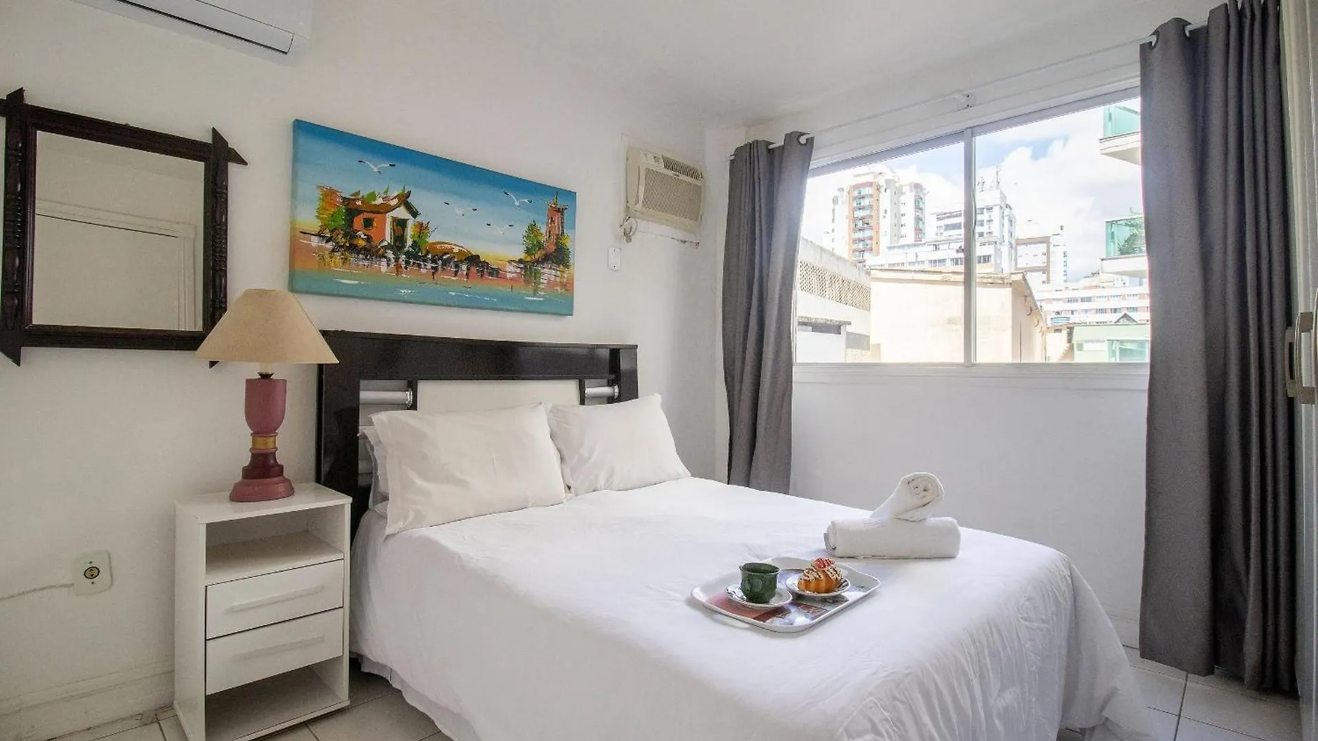 Clr23 -Calcadao, 1Dorm Climatizado, Wi-Fi, Garagem Apartment Balneario Camboriu Brazil